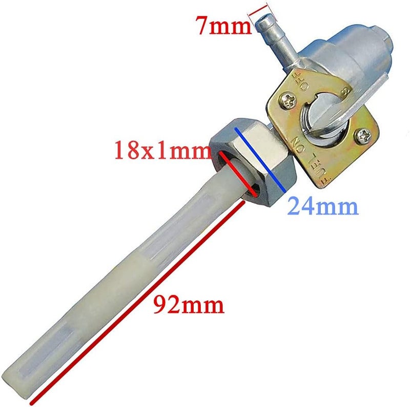 Earlyred Gas Tank Fuel Switch Valve Petcock Compatible With Honda Rebel 250 CMX250C 1985-2014 - Image 4